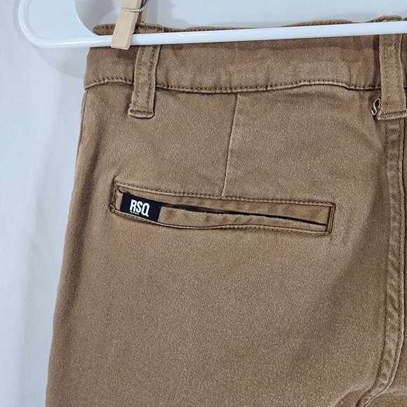 RSQ Jeans Slim Fit 28x30 Brown Stretch Cotton Spandex Pants - Picture 16 of 16